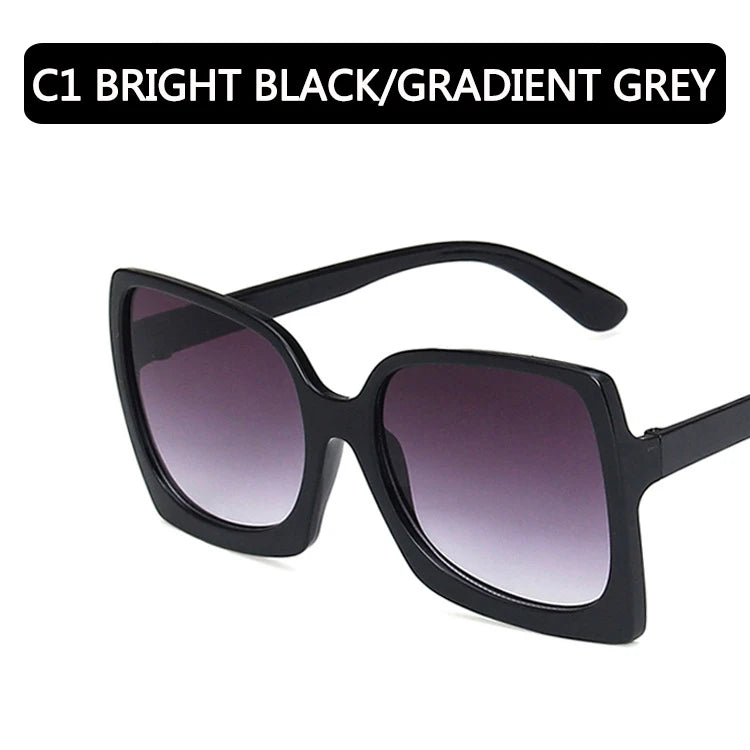 GradientOversized Fashion UV400