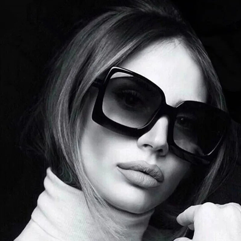 GradientOversized Fashion UV400