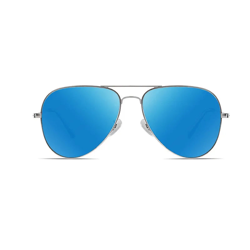PilotKid Vintage — Óculos de Sol Infantis Piloto Armação Metal UV400