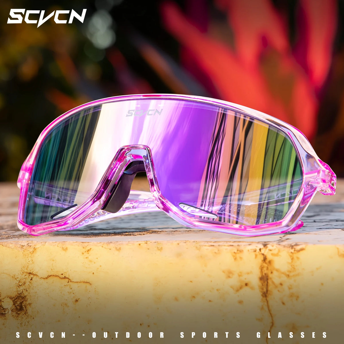 SCVCN S63 | Óculos Ciclismo UV400 MTB & Estrada