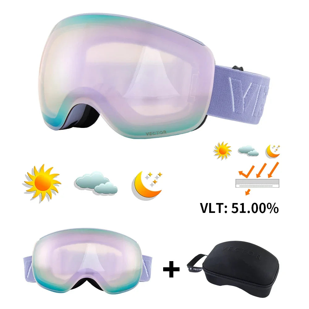 Vector OTG Alpine — Óculos de Ski Snowboard UV400 | Homem & Mulher
