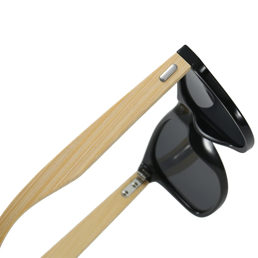 WSZ BambooSquare Vintage Mirror UV400