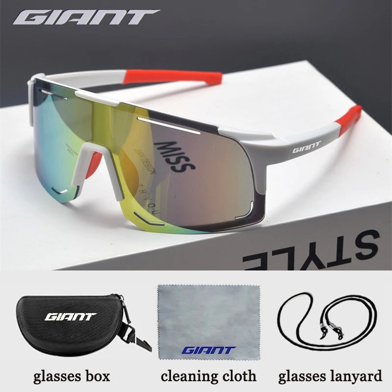 Giant GAT-96Ru UV400 Ciclismo Pesca Anti-Reflexo com Estojo