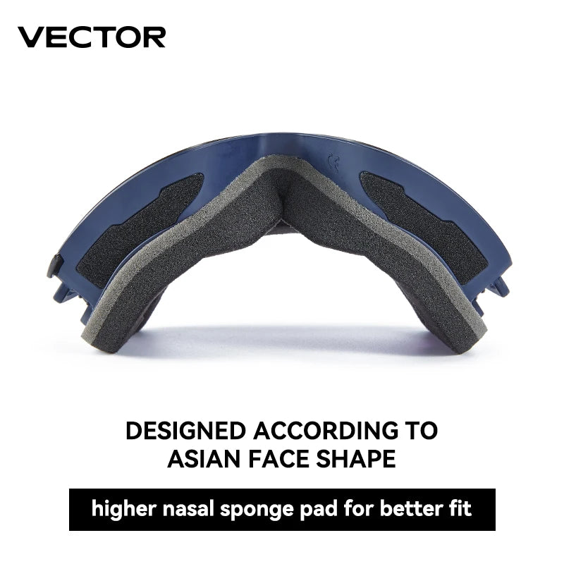 Vector CylinderMag Pro — Magnetic Anti-Fog UV400 Ski Goggles