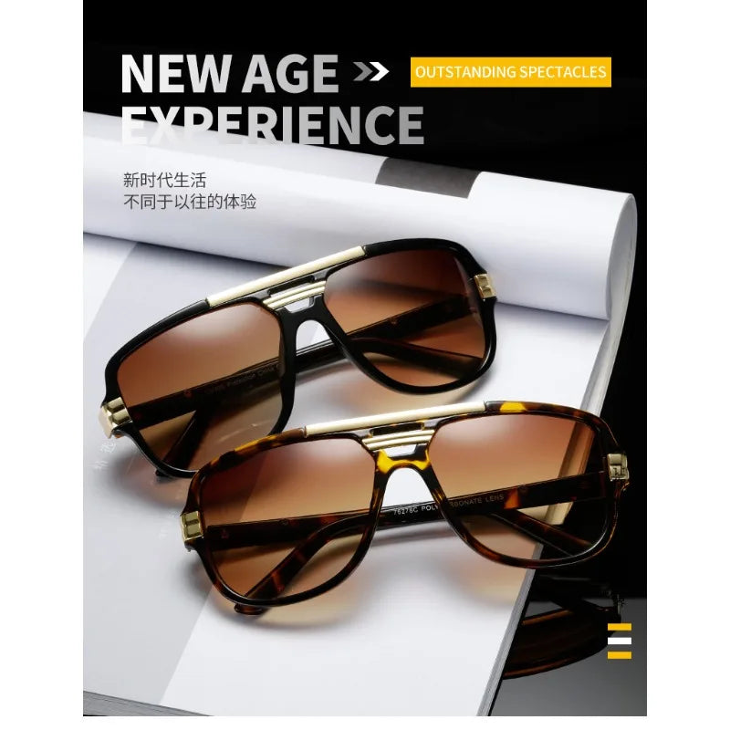Vintage Polarized Half-Frame Fishing