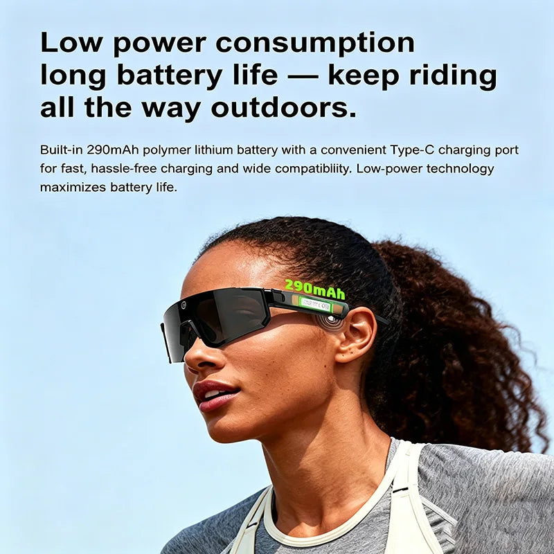 Lenovo AiVision Pro — Óculos Inteligentes Câmara AI 2400W