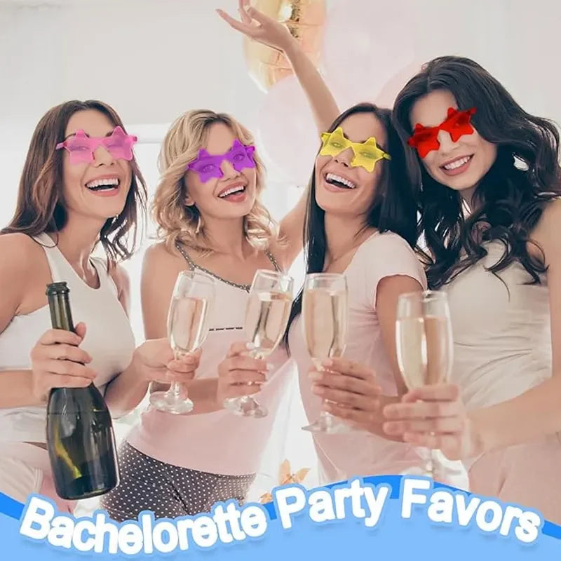 StarGlam | Colorful Star Party Glasses