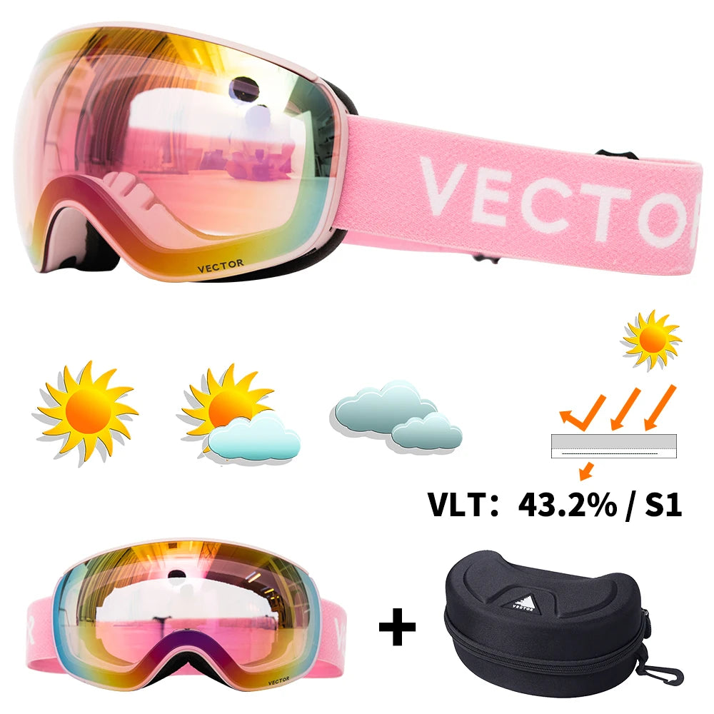 Vector OTG Alpine — Óculos de Ski Snowboard UV400 | Homem & Mulher