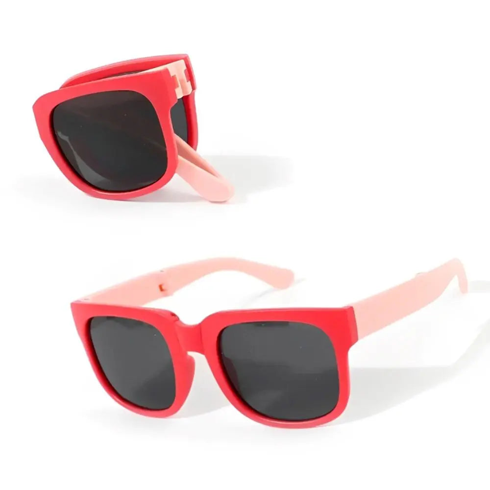 FoldKid Square Kids | Óculos de Sol Dobáveis Infantis UV400 — Meninos & Meninas