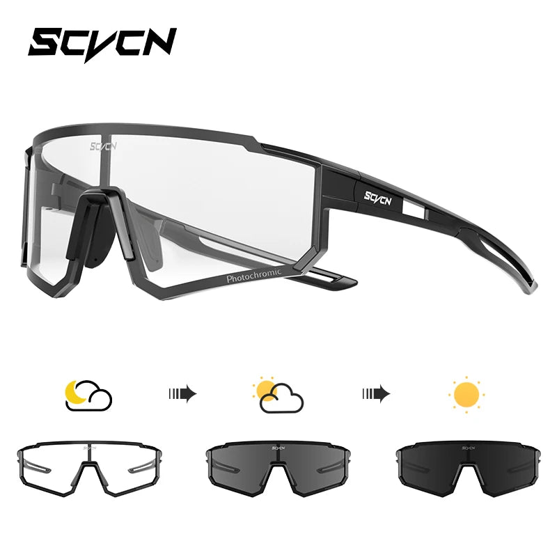 SCVCN Fotocromático Ciclismo UV400 | MTB & Estrada