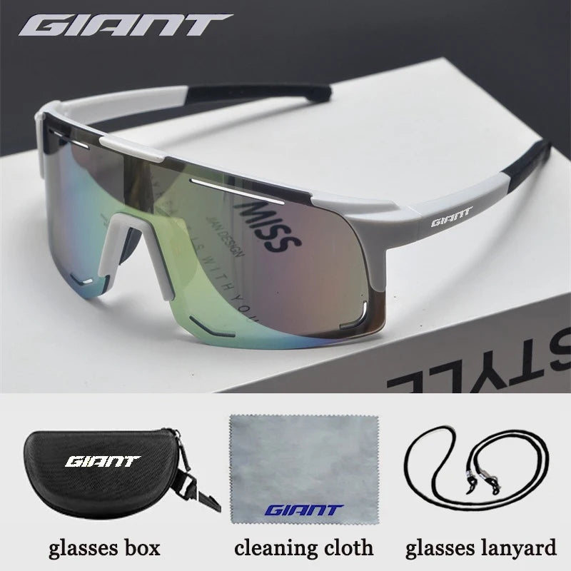 Giant GAT-96Ru UV400 Ciclismo Pesca Anti-Reflexo com Estojo