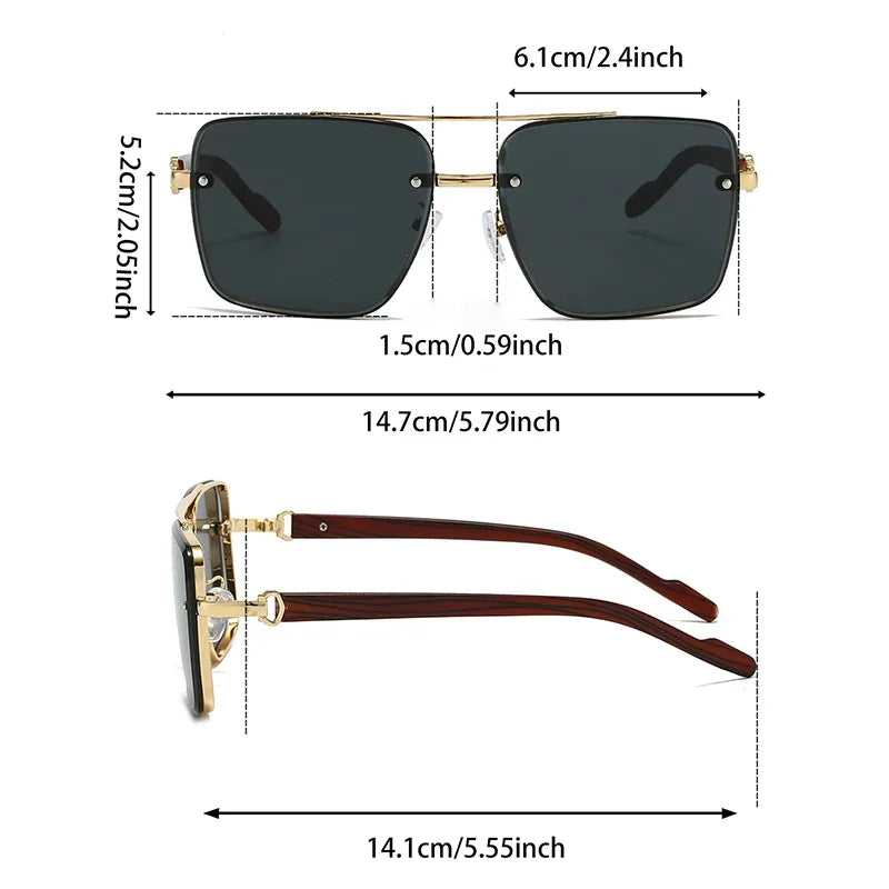 KAMMPT PilotBridge Gradient UV400 Gold