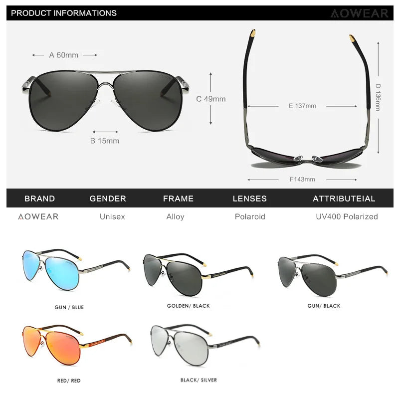 AOWEAR AviatorPolar Mirror
