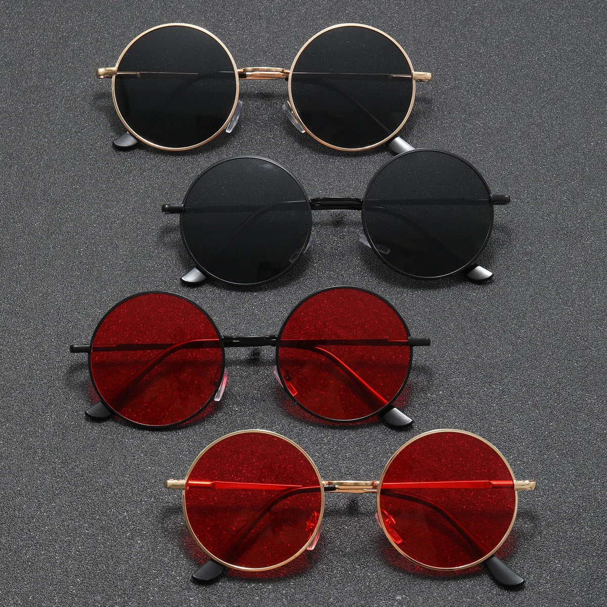 UECYXOP SmallRound Vintage Metal UV400