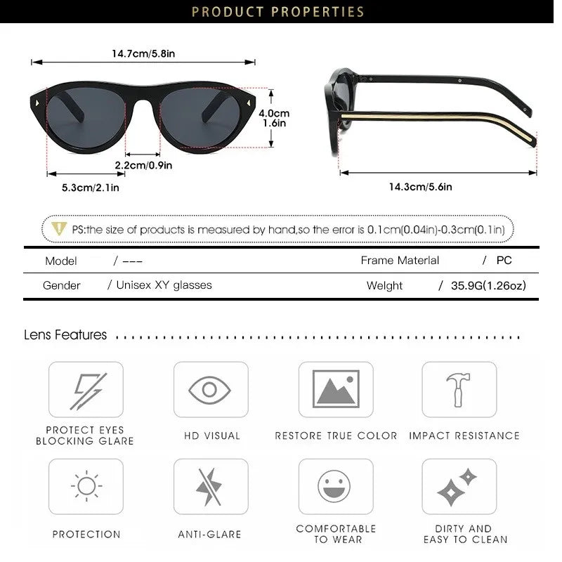 CatEye Rivet Y2K Retro