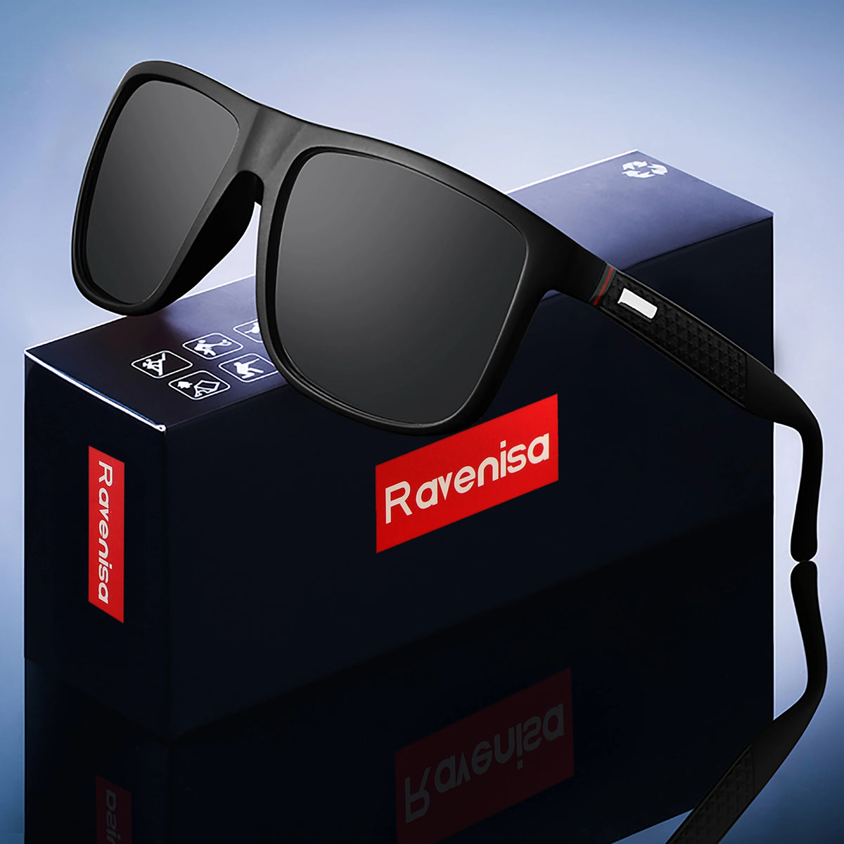 Ravenisa VintageRect Polar TAC UV400 Drive