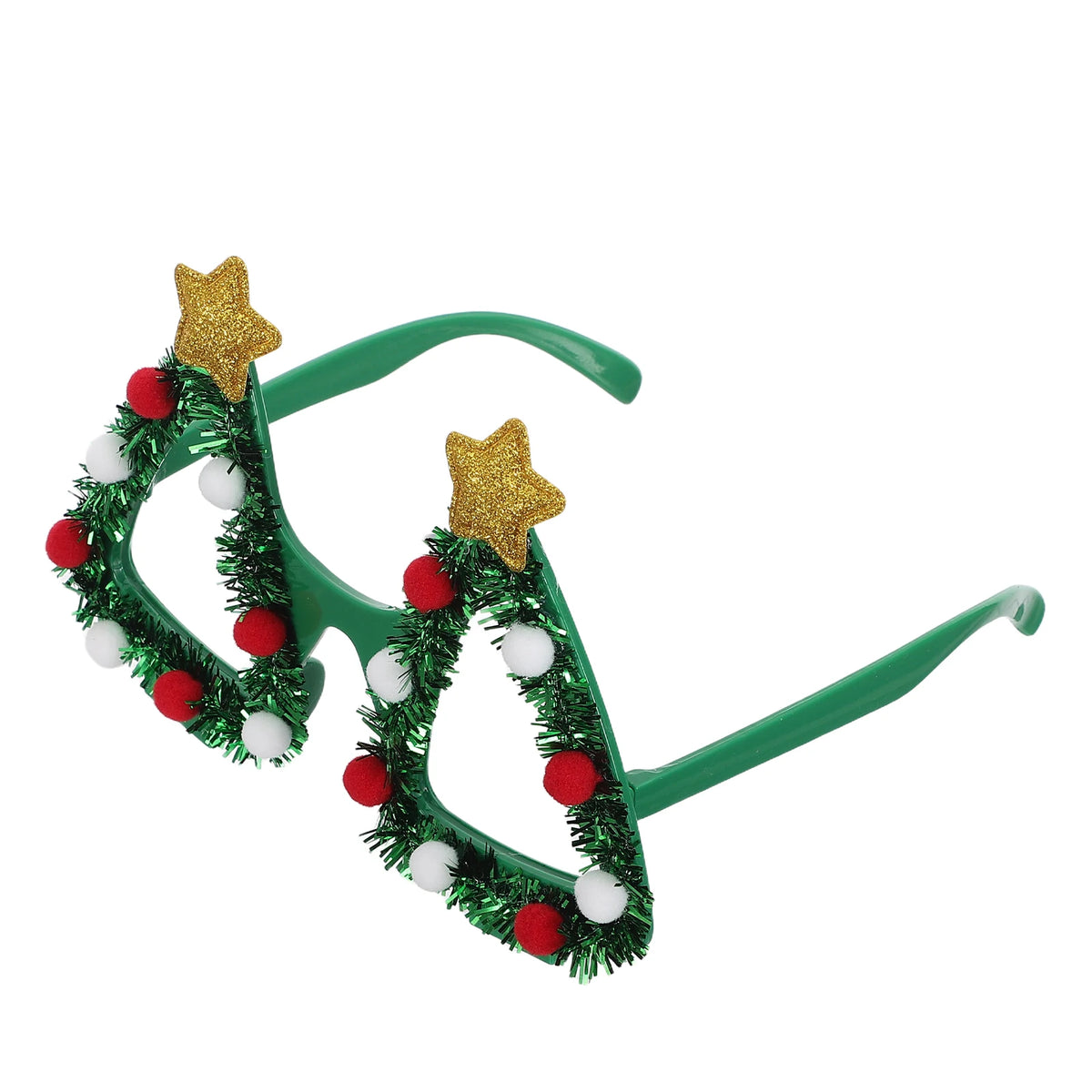 FestiveGlam | Christmas Tree Glasses with Rhinestones