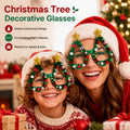 FestiveGlam | Christmas Tree Glasses with Rhinestones