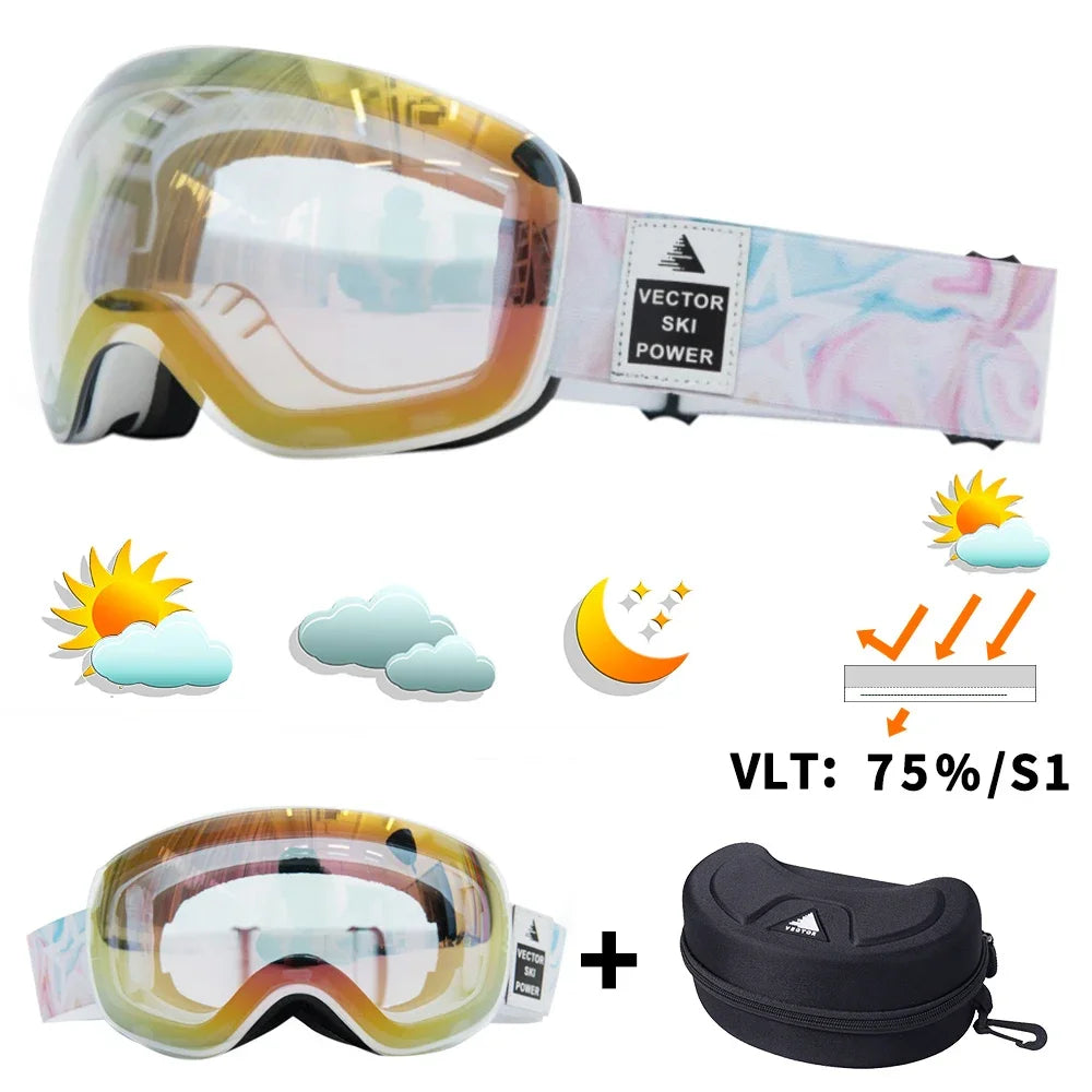 Vector OTG Alpine — Óculos de Ski Snowboard UV400 | Homem & Mulher