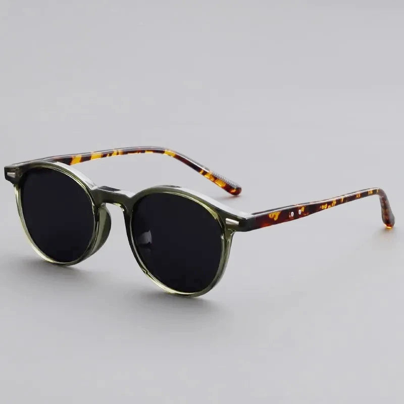 Vintage Round Sunglasses for Women Men Circular Sunglasses Female Oval Eyewear Sunglasses for Men Women Eyeglasses