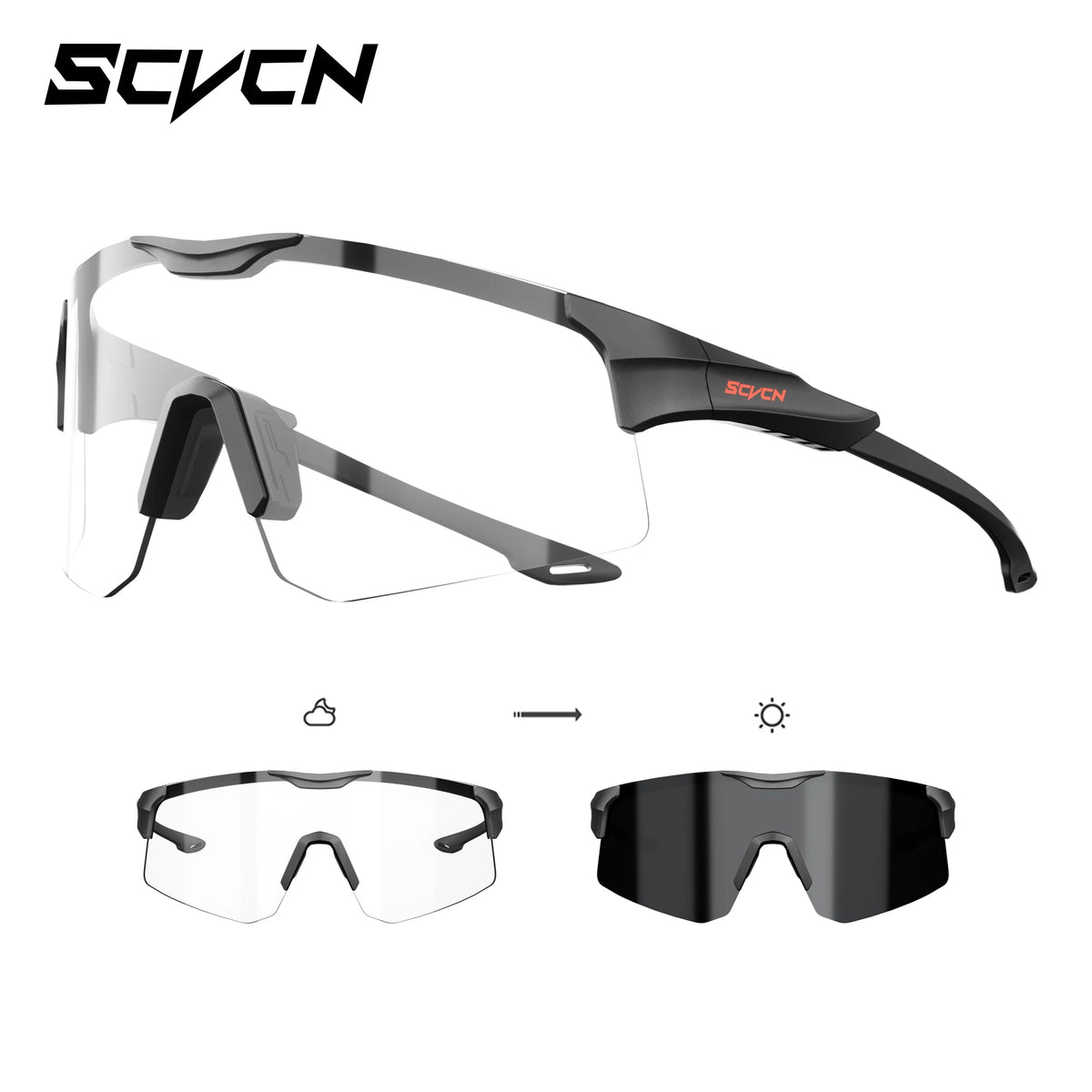 SCVCN Fotocromático Ciclismo UV400