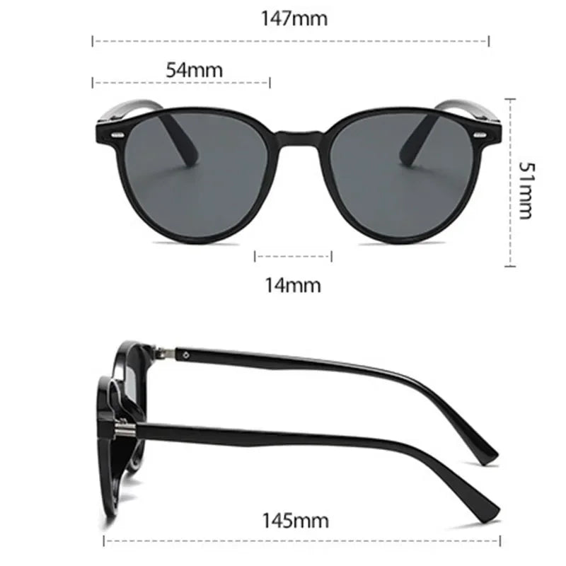 RoundVintage Casual UV400