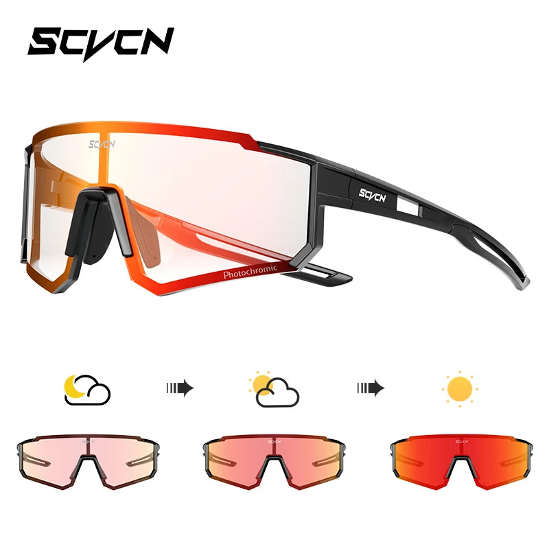 SCVCN Fotocromático Ciclismo UV400 | MTB & Estrada