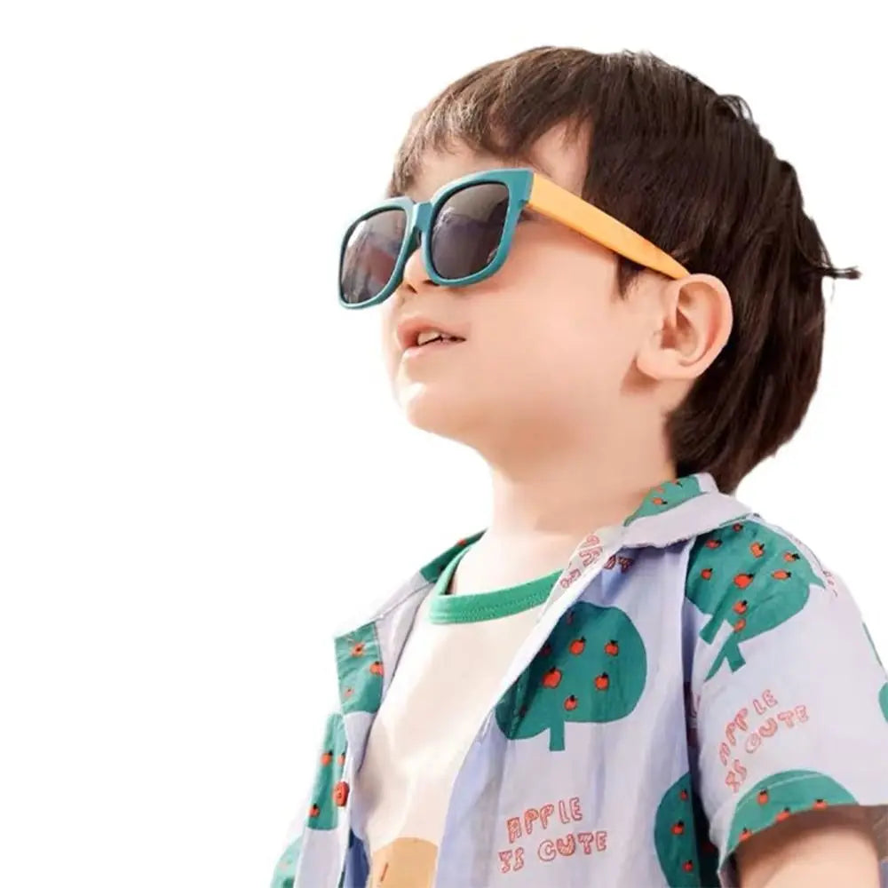 FoldKid Square Kids | Óculos de Sol Dobáveis Infantis UV400 — Meninos & Meninas