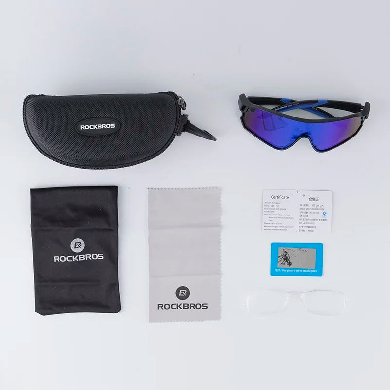ROCKBROS Polarized UV400 Cycling Glasses