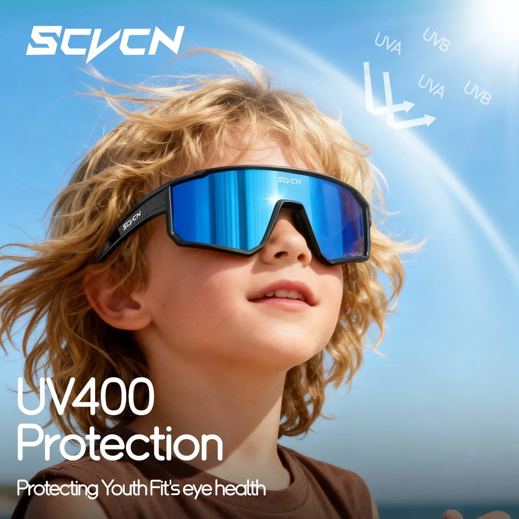 UV400 Photochromic Kids' Glasses | Cycling & Sports