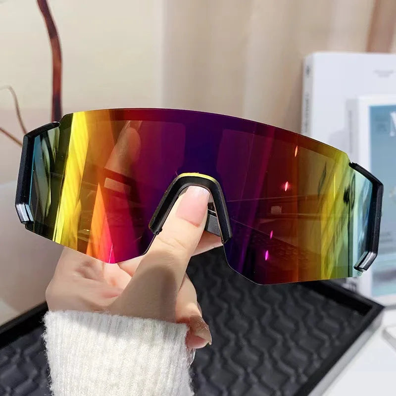 2025 Outdoor Sport Goggle Sunglasses for Men and Women, Luxury Designer Vintage Sunglasses, Popular Punk Windproof Ski Shades