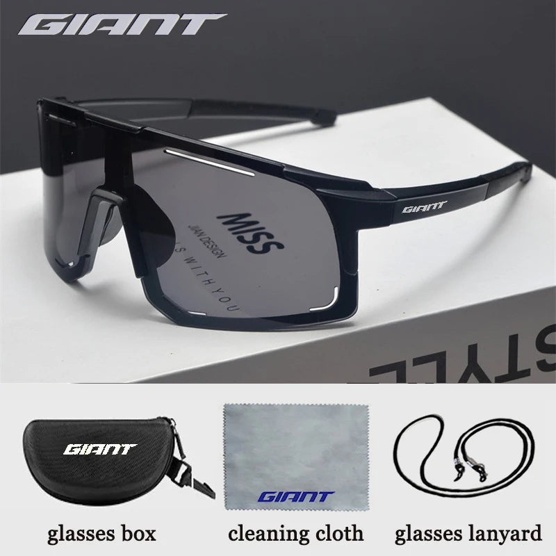 Giant GAT-96Ru UV400 Ciclismo Pesca Anti-Reflexo com Estojo
