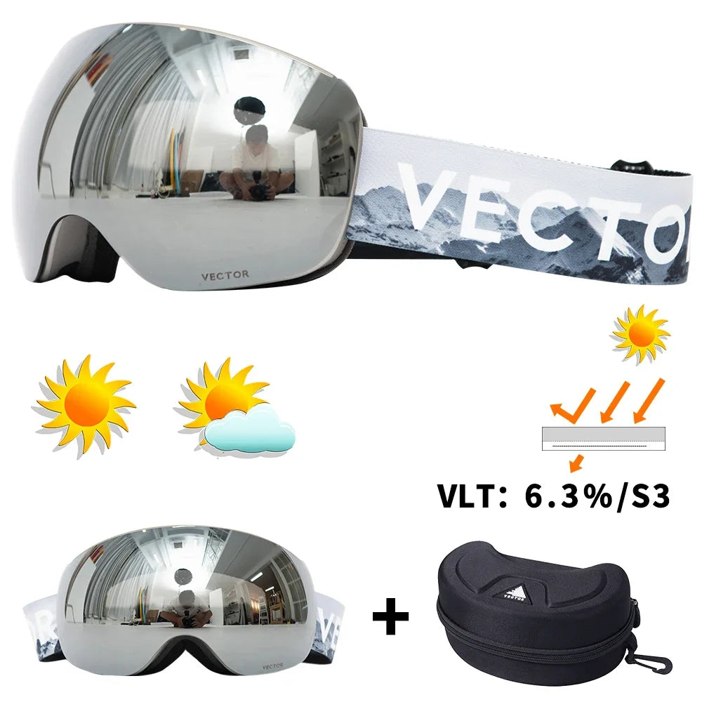 Vector OTG Alpine — Óculos de Ski Snowboard UV400 | Homem & Mulher