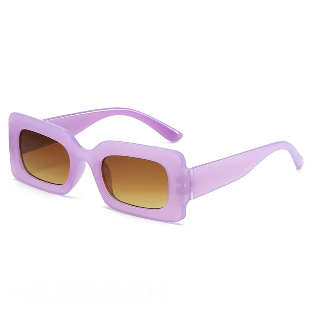 VintageRect Purple Pink UV400