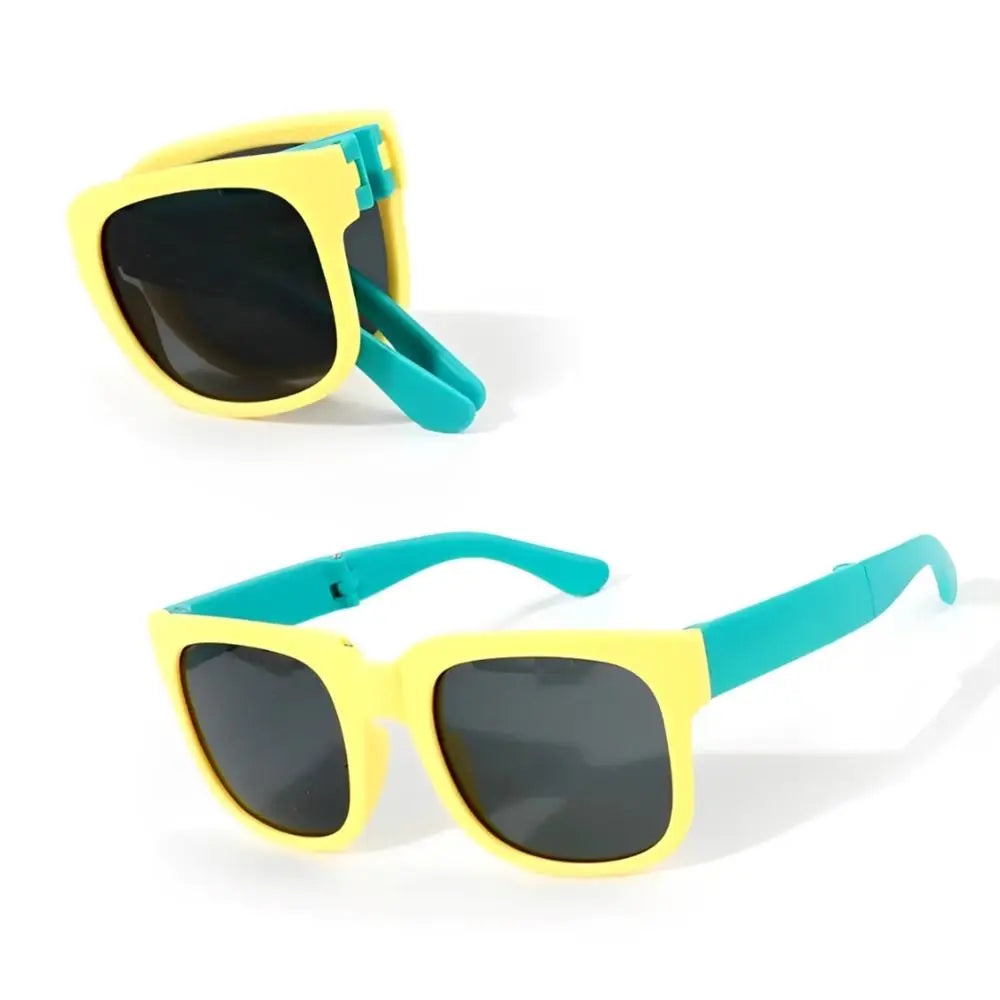 FoldKid Square Kids | Óculos de Sol Dobáveis Infantis UV400 — Meninos & Meninas