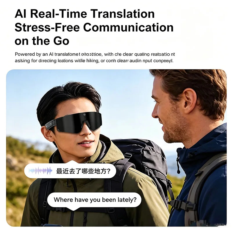 Lenovo AiVision Pro — AI Camera Smart Glasses 24MP