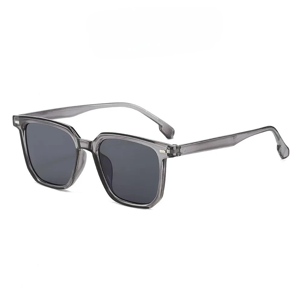2026 Vintage Square Fashion Sunglasses for Men, Luxury Designer Mirror Sun Glasses, Retro Female Shades, Male Sunglasses