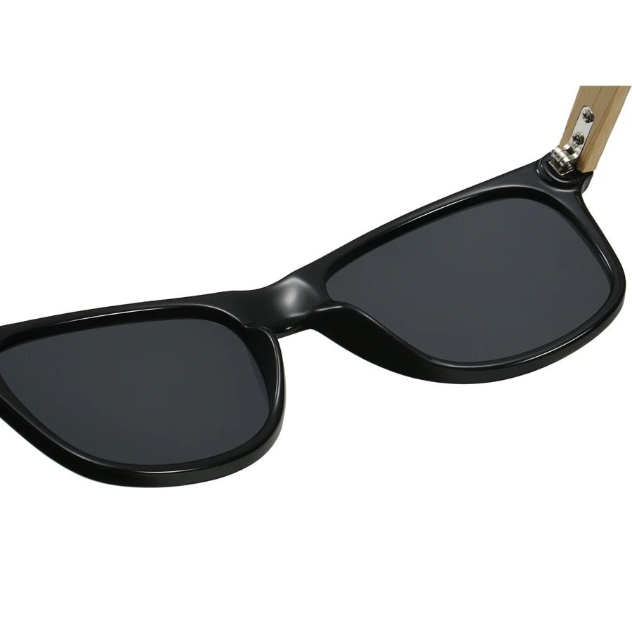 WSZ BambooSquare Vintage Mirror UV400