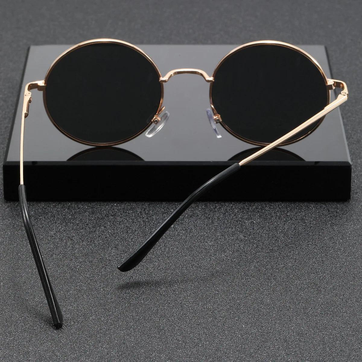 UECYXOP SmallRound Vintage Metal UV400