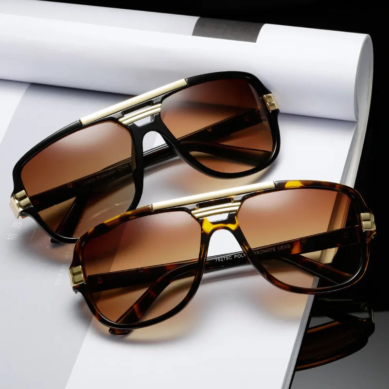 Vintage Polarized Half-Frame Fishing
