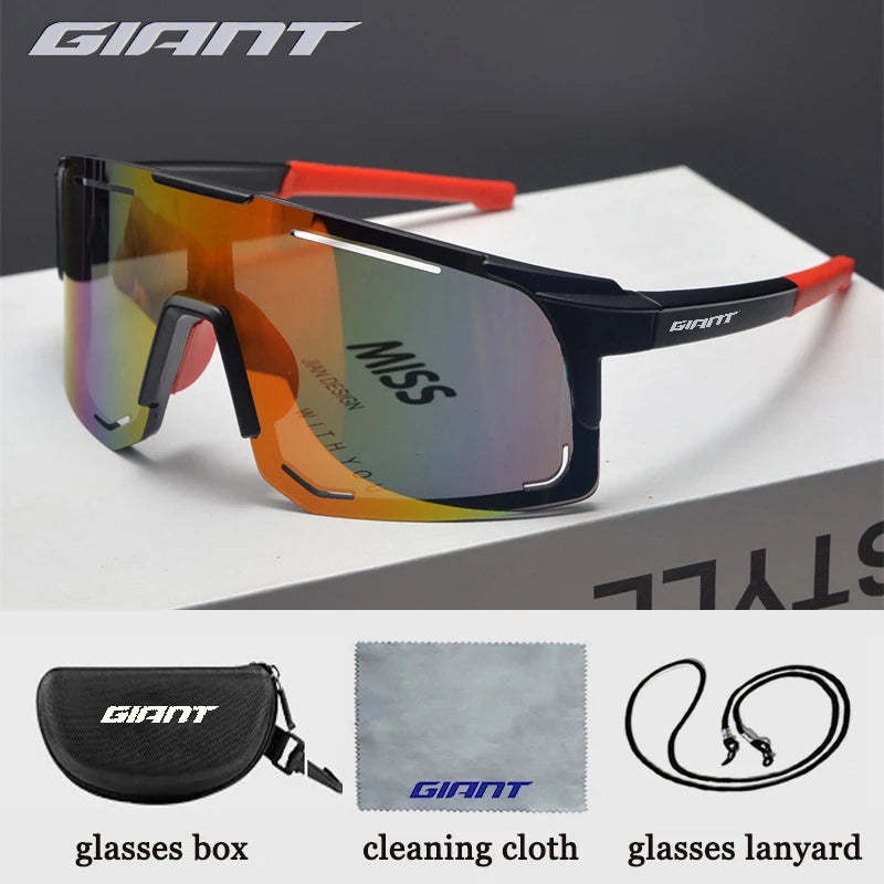 Giant GAT-96Ru UV400 Ciclismo Pesca Anti-Reflexo com Estojo