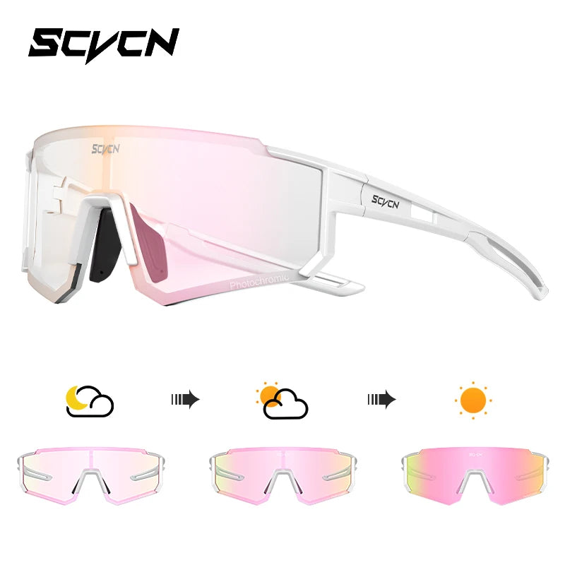 SCVCN Fotocromático Ciclismo UV400 | MTB & Estrada