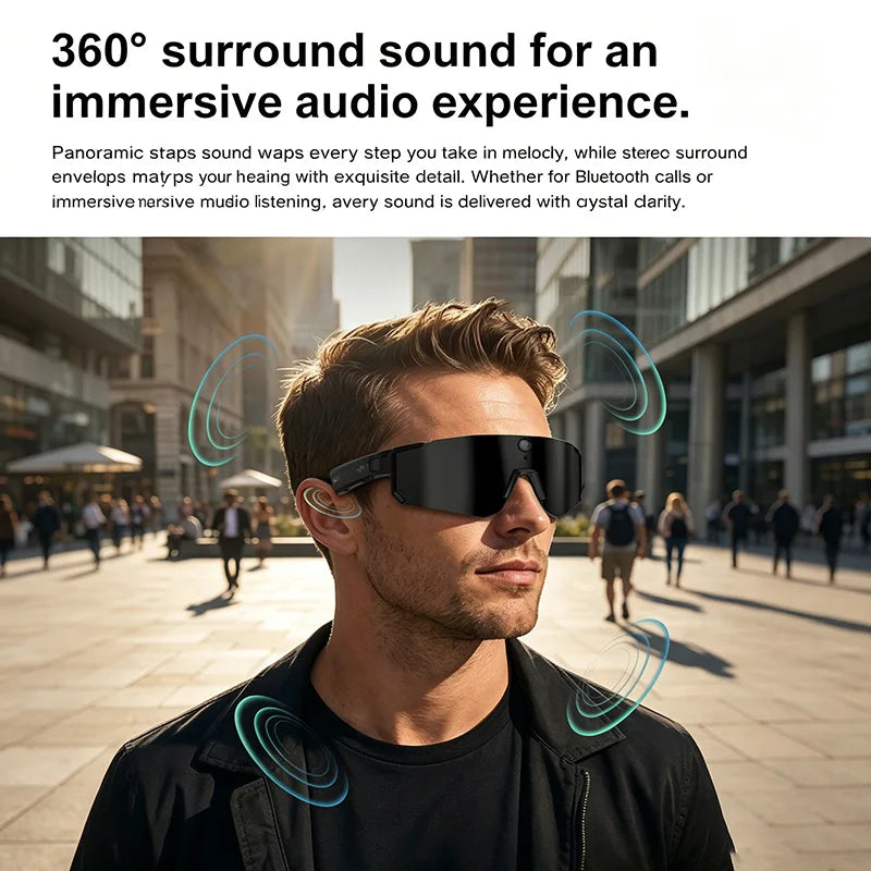 Lenovo AiVision Pro — AI Camera Smart Glasses 24MP