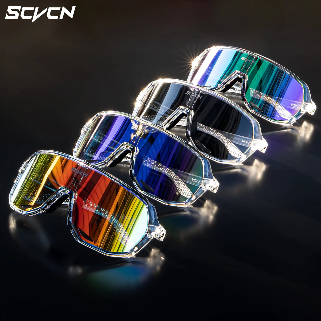 SCVCN S63 | Óculos Ciclismo UV400 MTB & Estrada