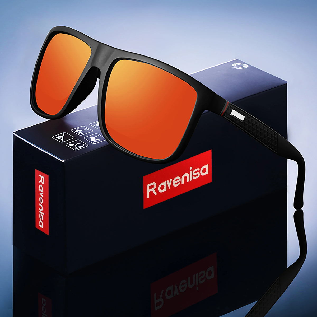Ravenisa VintageRect Polar TAC UV400 Drive