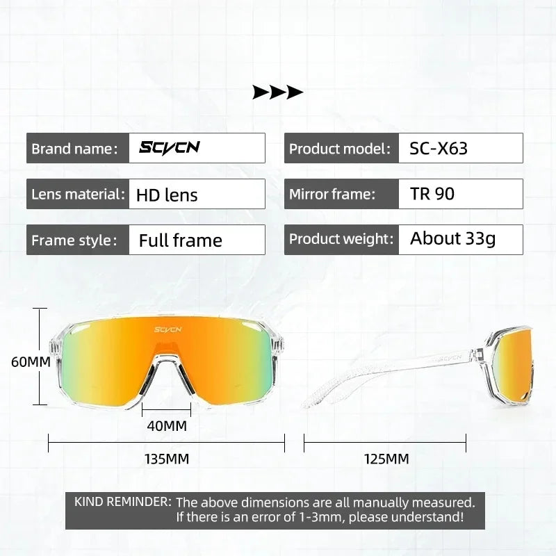 SCVCN UV400 Ciclismo MTB Outdoor