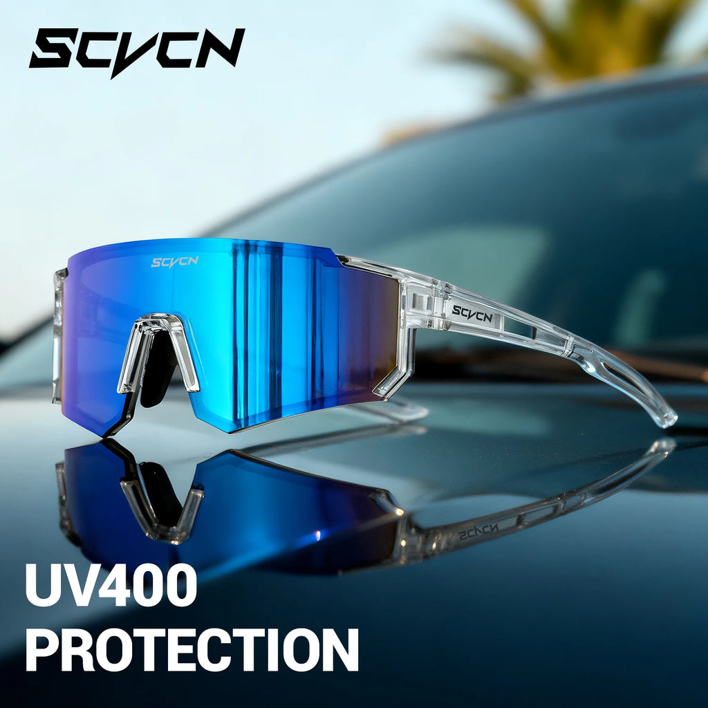 SCVCN Fashion Sport | Óculos UV400 Ciclismo, Hiking & Outdoor