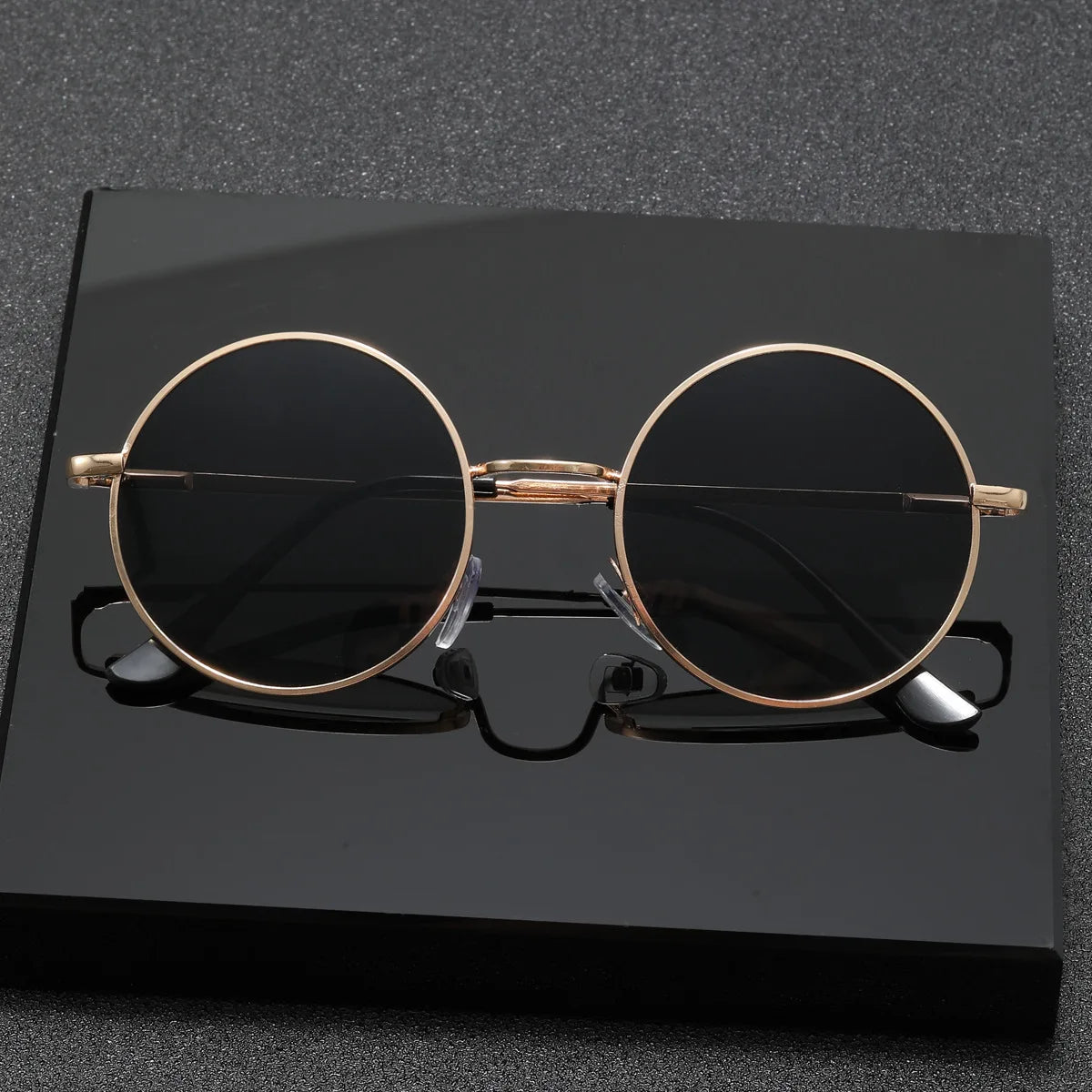 UECYXOP SmallRound Vintage Metal UV400
