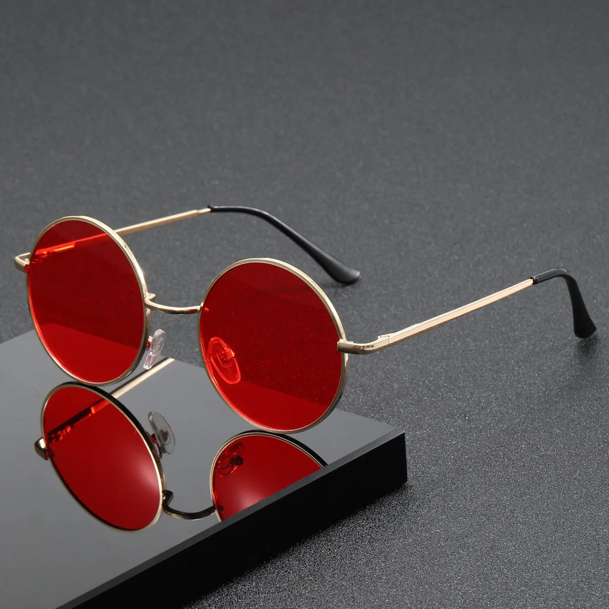 UECYXOP SmallRound Vintage Metal UV400